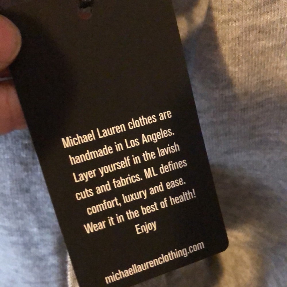 Michael Lauren Carson Hoodie size Mult. XS and Small, New! - Picture 7 of 10